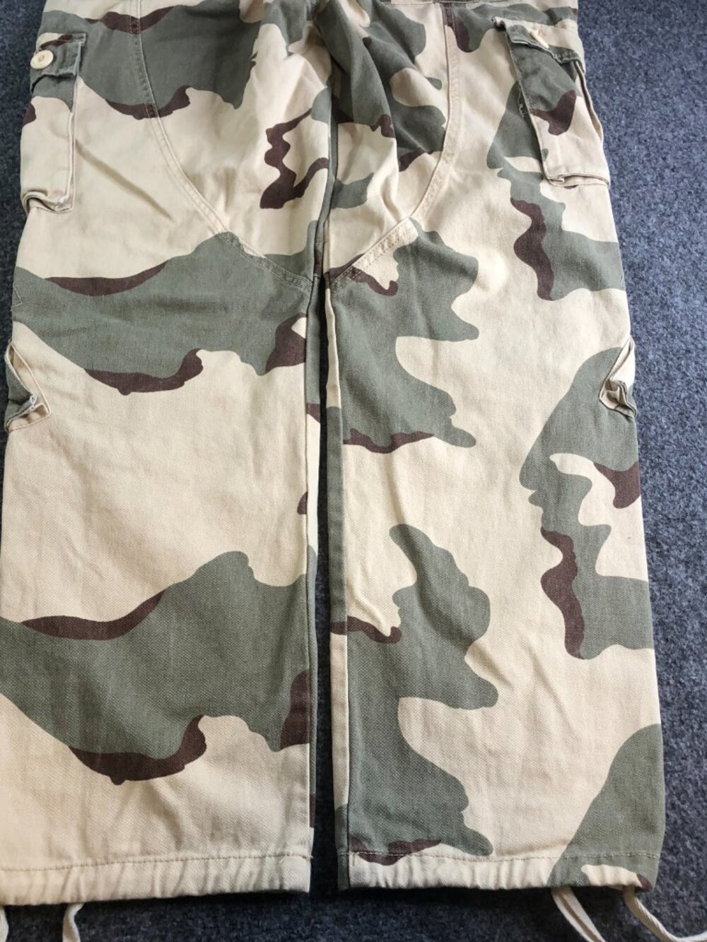 Vintage Mustway Pants Mens 32x30 Camo Cargo Utility Military Outdoor Paratrooper - Picture 13 of 14
